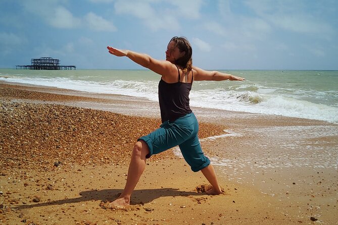 Outdoor Yoga Class at Brighton's Sea front - Small groups make the $10.99 price easier to justify