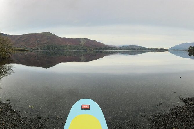 Paddle Boarding on Derwent Water - Weather is part of the adventure