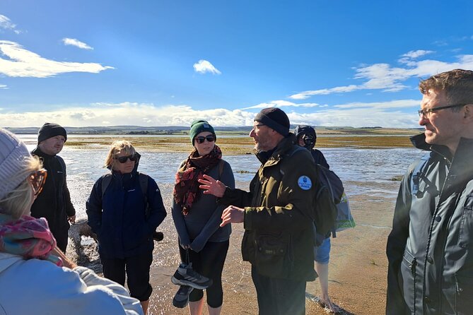 Pilgrims' Path walk across the sands to Holy Island - Ray’s storytelling on the Pilgrims’ Path