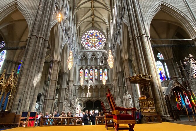 Priority Access Tour of Westminster Abbey with London Eye option - Inside the abbey, from St Edward to the Coronation Chair