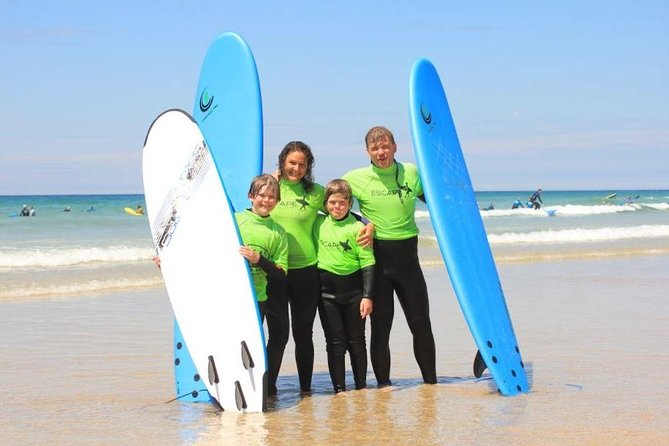 Private Family / Small-Group Surf Lesson (max. 4) in Newquay. - Key points before you book
