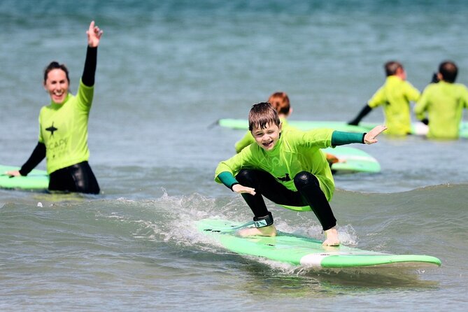 Private Family / Small-Group Surf Lesson (max. 4) in Newquay. - The beach briefing takes about 20 minutes