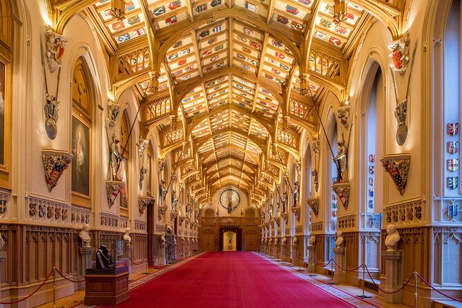 Private Half-Day Tour of Windsor Castle - St George’s Hall and the long list of knights