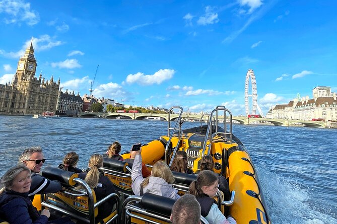PRIVATE HIRE 45 min Speedboat Tour - Embankment/Westminster Pier - Private booking and the value question