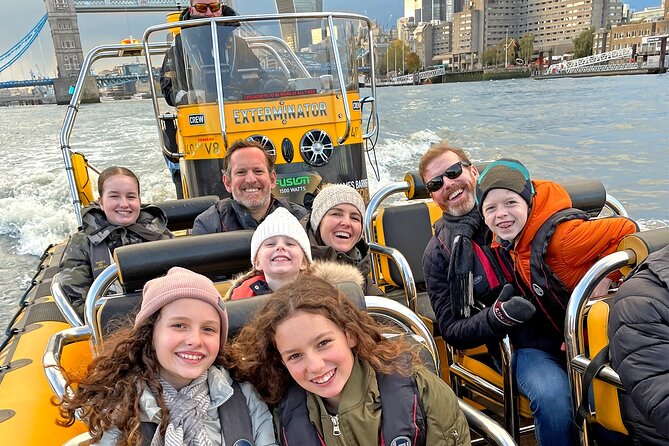 PRIVATE HIRE SPEEDBOAT 'ULTIMATE TOWER RIB BLAST' FROM TOWER PIER - 40 Minutes - The crew can shape the mood