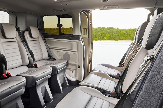 Private Luxury Van from Heathrow Airport LHR to Central London - From the Arrivals Hall to the Van