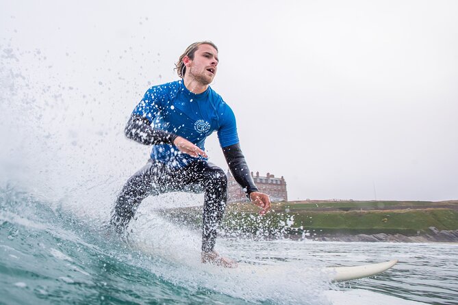 Private Surfing Lesson - Starting at Fistral Beach Surf School