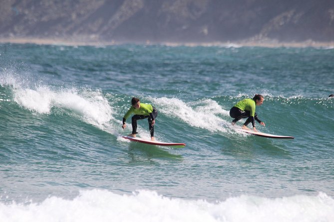 Private Two on One Surf Lesson in Newquay (2 students, 1 instructor) - Choosing a board and getting into the water