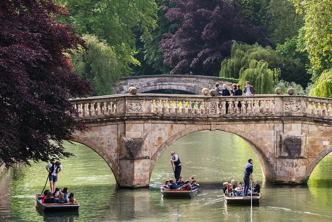 Punting Tour in Cambridge - King’s College Chapel from the water
