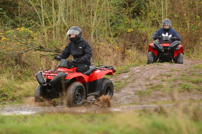 Quad Bike Trekking in Warwick - Getting started with the quad bike