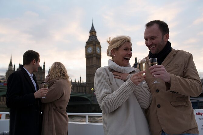 River Thames Evening Cruise with Sparkling wine and Canapés - Boarding at Tower Pier near the Tower of London