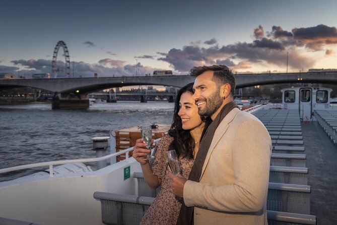 River Thames Evening Cruise with Sparkling wine and Canapés - Westminster and Big Ben from the river