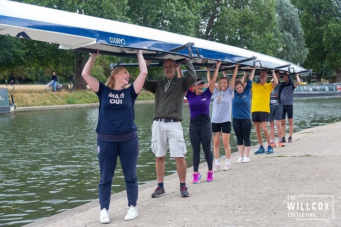 Rowing experience in Cambridge! No experience required - Getting used to an eight-person boat