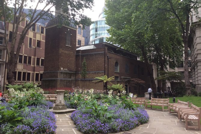 Secret Gardens of the City of London Private Tour - Views from Garden at 120