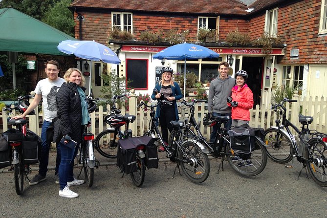 Self-guided electric bike tour of Kent - Starting at Headcorn Aerodrome