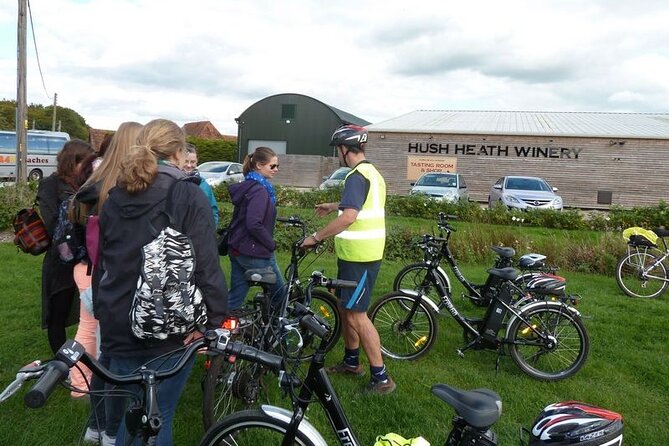 Self-Guided Electric Bike Tour to vineyards and castles in Kent - Why an electric bike works so well in the Garden of England