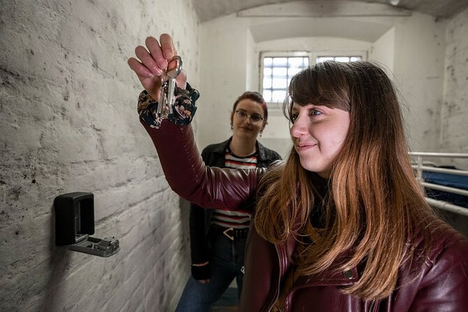 Shepton Mallet Prison Escape Room - The Cell - Darkness, handcuffs, and the pressure of the setting