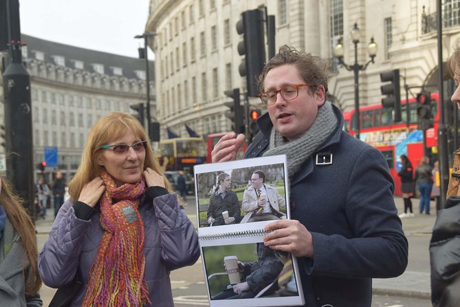 Sherlock Holmes Walking Tour in London - Piccadilly Circus sets the detective story in motion