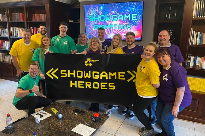 Showgame: Team Activity in Brighton, Sussex and London - What happens during the 2-hour-30-minute show