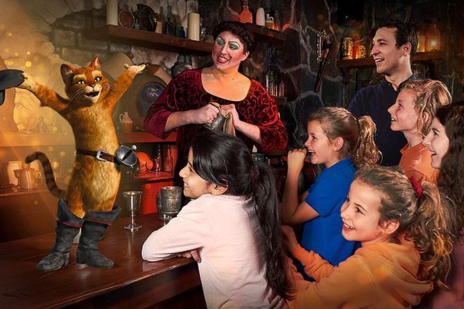 Shrek's Adventure! London Entrance Ticket - Meeting Fiona, Puss in Boots, and Shrek