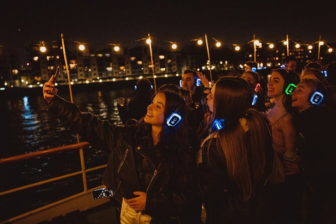 Silent Disco London Thames Boat Party - A nightclub with Tower Bridge for a backdrop