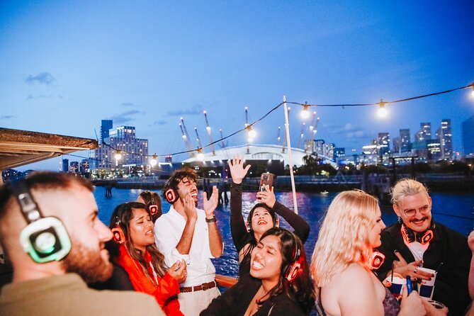 Silent Disco London Thames Boat Party - Drinks, toilets, and the less polished moments