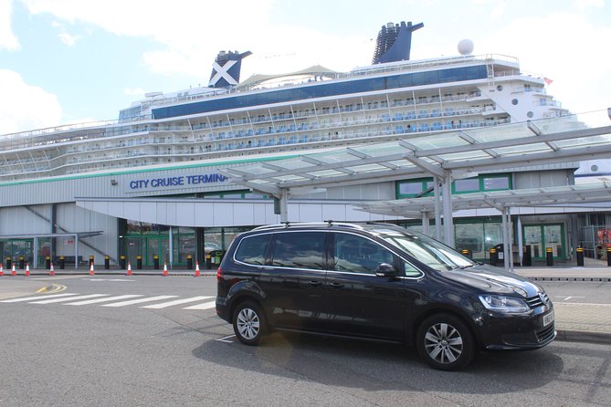 Southampton Cruise port to London Via Stonehenge & Windsor castle - A private car, van, and luggage-friendly setup
