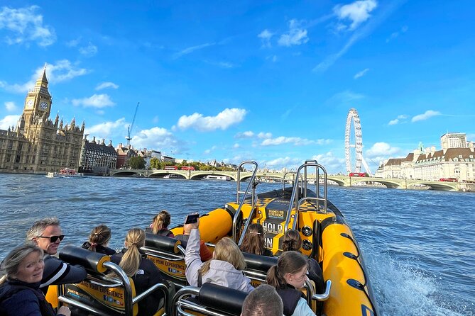 Speedboat Sightseeing: Embankment OR Westminster Pier -45 Minutes - Who will enjoy this most