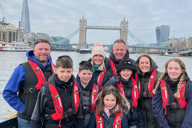 Speedboat 'THE THAMES BEAST' from Tower Millennium Pier - 40 mins - Tower of London and Tower Bridge