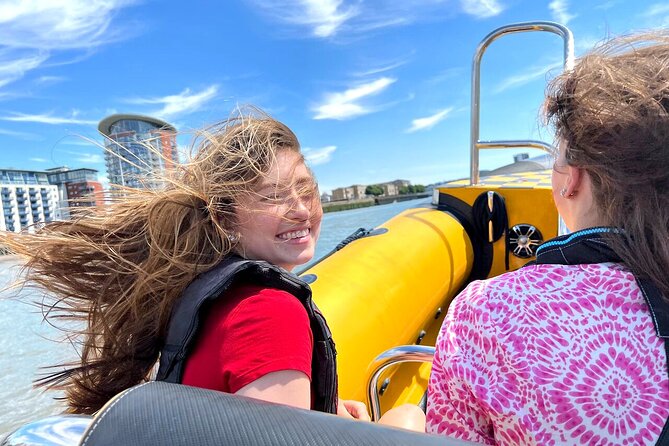 Speedboat 'Tower RIB Blast' from Tower Millennium Pier - 20 minutes - The safety briefing before the throttle opens