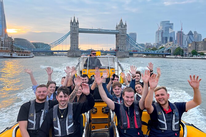 Speedboat 'Tower RIB Blast' from Tower Millennium Pier - 20 minutes - Tower Bridge from the best angle
