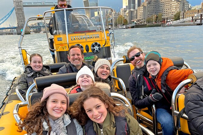 Speedboat 'Ultimate Tower Blast' from Tower Millennium Pier - 40 minutes - Starting beside the Tower of London