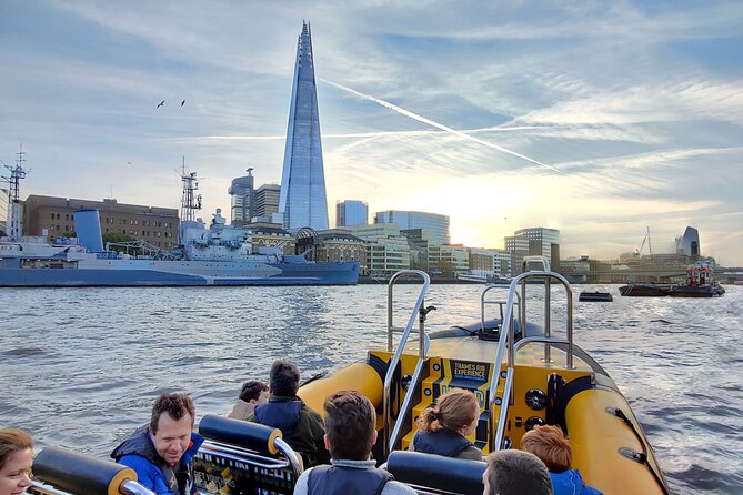 Speedboat 'Ultimate Tower Blast' from Tower Millennium Pier - 40 minutes - From sightseeing to the Thames Barrier