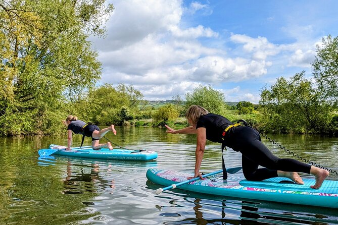 Stand-up Paddleboard SUP Safari on The River Avon For Beginners - How the coaching shapes the experience