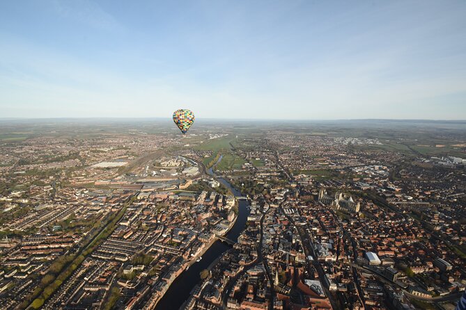 Sunrise Hot Air Balloon Flight Over York - Helping to prepare the balloon