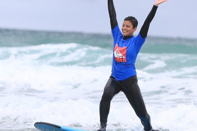 Surf Lesson - Learning several ways to get upright