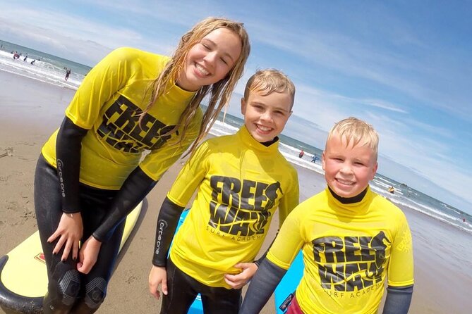 Taster Surfing Lesson in Bude - Getting fitted for a wetsuit and board