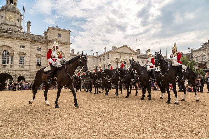 The Changing of the Guard Tour and Buckingham Palace - Westminster Abbey, Parliament Square, and Big Ben from outside