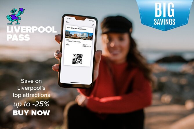 The Liverpool Pass®: All top attractions inc. Hop-On Hop-Off Bus Tour | 2-Days - The Beatles Story at the waterfront