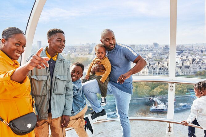 The London Eye Entry Ticket - The 30-minute rotation and the views