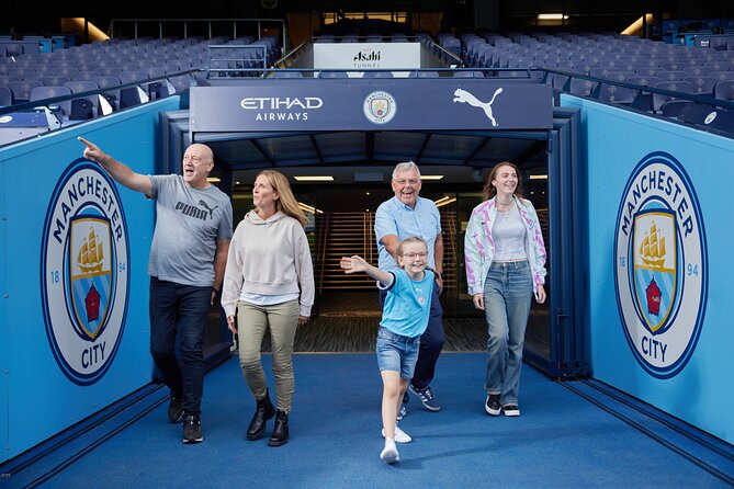 The Manchester City Stadium Tour - Starting at Etihad Stadium in Manchester