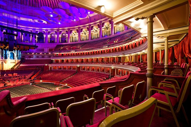 The Royal Albert Hall Tour - Entering the auditorium and seeing the famous stage