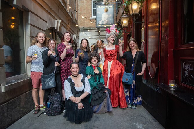 Theatrical Walking Tour with Harlots, Strumpets and Tarts - Covent Garden after dark, with the polish removed