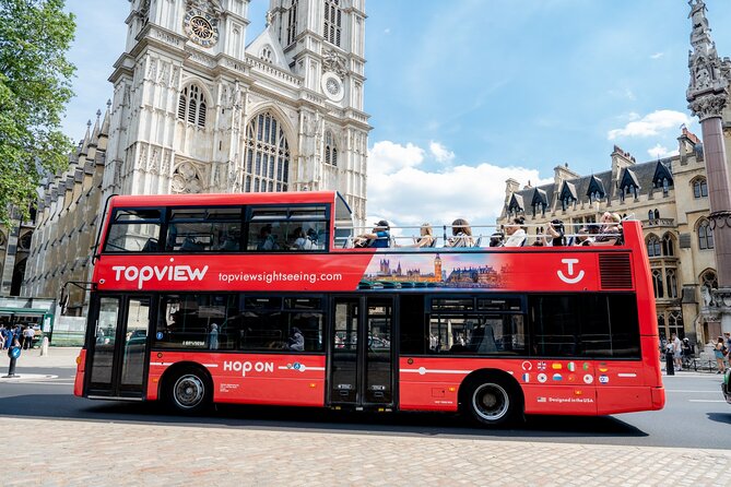 TopView® 24 Hr Hop on Hop off Bus Tour with River Cruise & Walks - The Park and Palace route through Hyde Park and Kensington