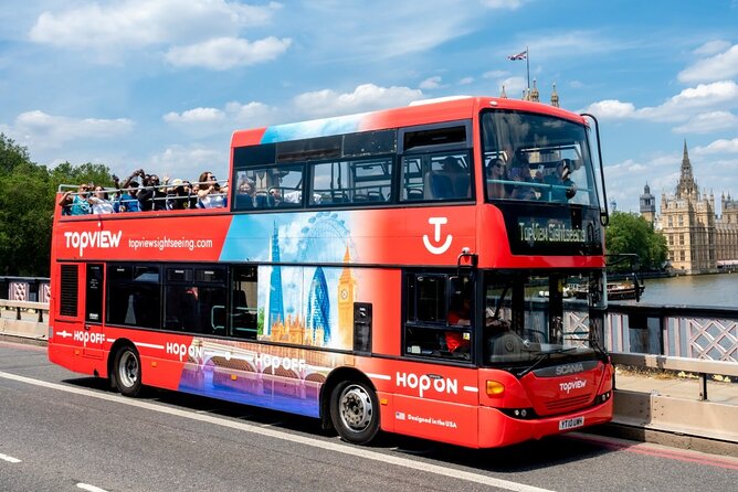 TopView® Hop-On Hop-Off London Discover Pass: 48-120 Hours - Key points at a glance