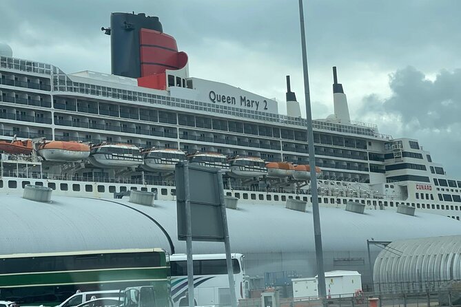 Transfer London to Southampton Cruise Terminal (extra luggage) - Key points at a glance