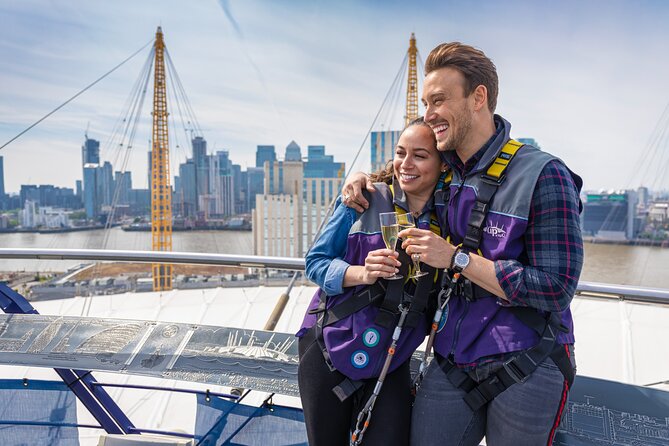 Up at The O2: Daytime Climb with Guided Tour with Panoramic Views - Coming back down can be the harder part