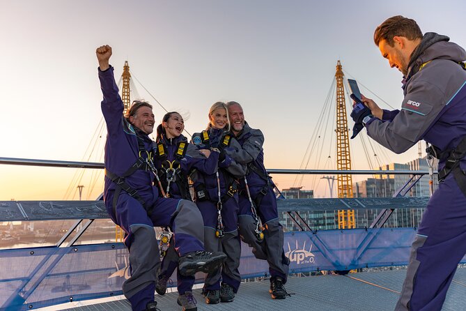 Up at The O2: Sunset Climb with Guided Tour with Panoramic Views - Is it suitable for families?