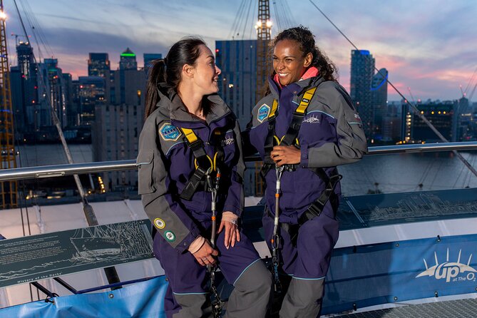 Up at The O2:Twilight Climb with Guided Tour with Panoramic Views - Getting ready at Peninsula Square