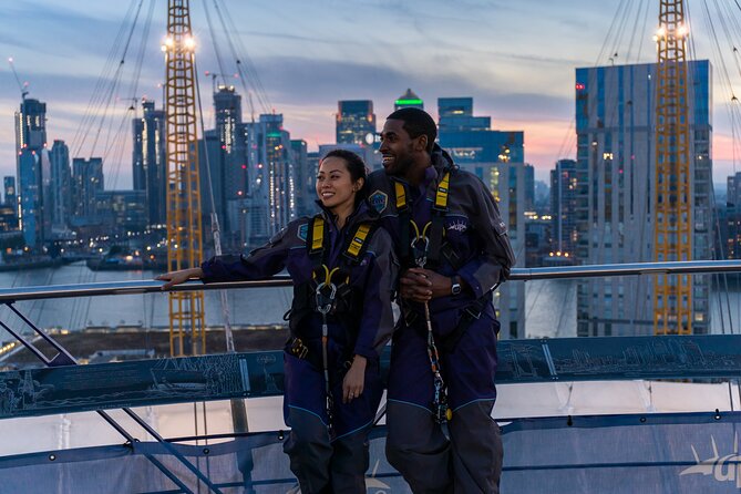 Up at The O2:Twilight Climb with Guided Tour with Panoramic Views - Practical timing and cancellation advice